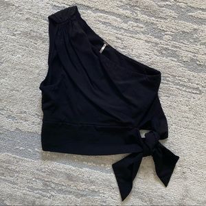 black off shoulder free people top